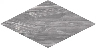Мозаика Cerdomus Luxe Rombi Grey Mix 75560 15x30 полированная