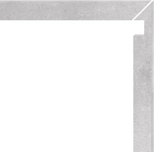 Бордюр Cerdomus Marne Battiscala Dx Cemento Ret 460 72176 4,8x60 матовый