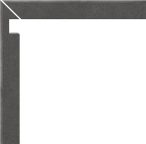 Бордюр Cerdomus Marne Battiscala Sn Lavagna Ret 460 72171 4,8x60 матовый