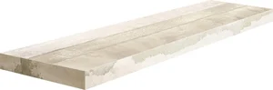 Ступень Cerdomus Materia Angolo Sn Gradino C. Retta White 64930 33x120 матовая