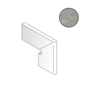 Бордюр Cerdomus Mexicana Battiscala Dx Grey Lev 73185 10x60 полированный