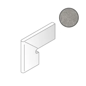 Бордюр Cerdomus Mexicana Battiscala Sn Grey Sat 66296 10x60 сатинированный