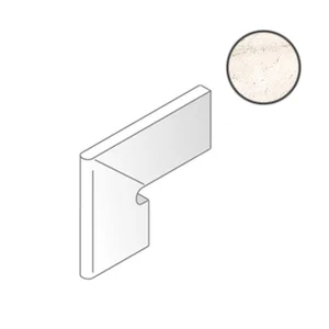 Бордюр Cerdomus Mexicana Battiscala Sn White Lev 73717 10x60 полированный