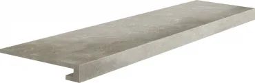 Ступень Cerdomus Mexicana Gradino C.Retta Grey Lev 72692 33x120 полированная