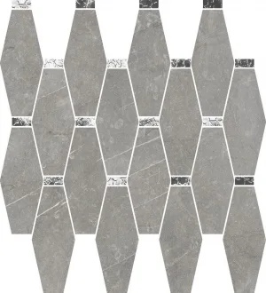 Mexicana Losanga Grey Lev. Tozz. Platino (rivestimento) 72686