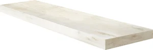 Ступень Cerdomus Mowa Angolo DX Gradino C. Retta White 70339 33x120 матовая