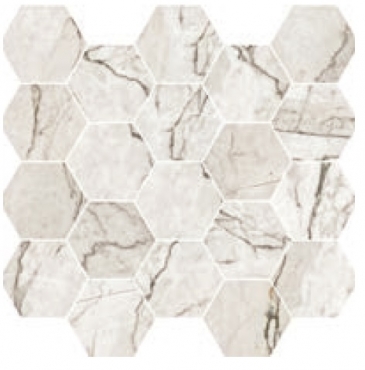 Мозаика Cerdomus Omnia Mosaico Esagona Camouflage Levigato 89749 30x31 полированная