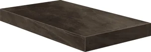 Ступень Cerdomus Oxidia Angolo DX Grad. C. Retta Brown 68931 33x120 матовая