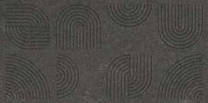 Декоративный элемент Cerdomus Pietra Del Maniero Decor Geometrico Antracite Matt 88522 30x60 матовый