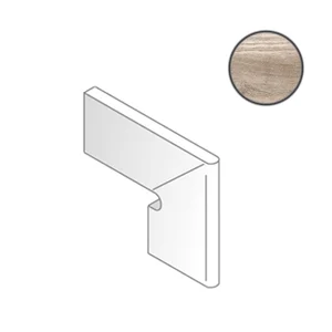 Бордюр Cerdomus Shine Battiscala Dx Ivory Nat 75300 10x60 матовый