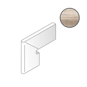 Бордюр Cerdomus Shine Battiscala Sn Ivory Nat 75305 10x60 матовый