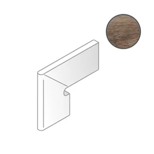 Бордюр Cerdomus Shine Battiscala Sn Walnut Nat 75307 10x60 матовый