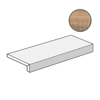 Ступень Cerdomus Shine Elemento "L" C.Retta Beige Grip 76508 20x60 структурированная
