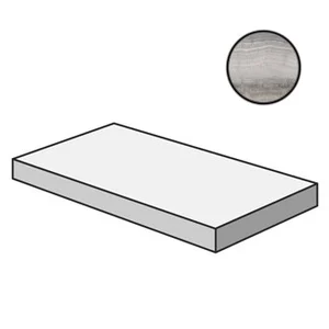 Ступень Cerdomus Skorpion Angolo Sx Grad.C.Retta Grey Nat 80277 33x120 матовая