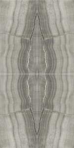 Панно Cerdomus Skorpion Book Match Grey Levigato 79414 120x240 полированное