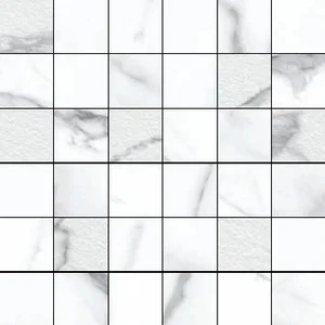 Мозаика Cerdomus Statuario Mosaico 4,7x4,7 Bianco Nat 72799 30x30 матовая