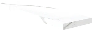 Ступень Cerdomus Statuario Ang Dx Grad C Retta Puro Lev 66747 33x120 полированная