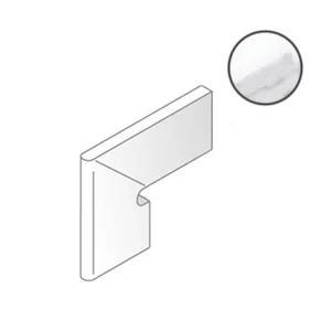 Бордюр Cerdomus Statuario Battiscala Sn Puro Lev 72796 4,8x60 полированный