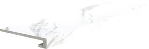 Ступень Cerdomus Statuario Gradino C Retta Puro Nat 66740 33x120 матовая