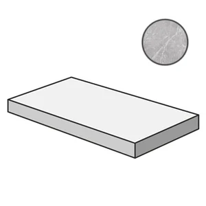 Ступень Cerdomus Supreme Angolo Dx Grad.C.Retta Silver Grip 77548 33x120 структурированная
