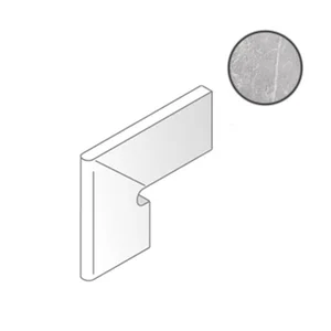 Бордюр Cerdomus Supreme Battiscala Sn Silver Lev 75499 4,8x60 полированный