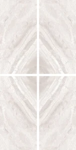 Декоративный элемент Cerdomus Supreme Book Match Ivory Levigato S/4 77537 60x120 полированный