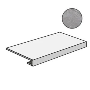 Ступень Cerdomus Supreme Gradino C.Retta Grey Lev 75514 33x120 полированная