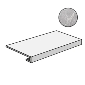 Ступень Cerdomus Supreme Gradino C.Retta Silver Nat 75503 33x120 матовая