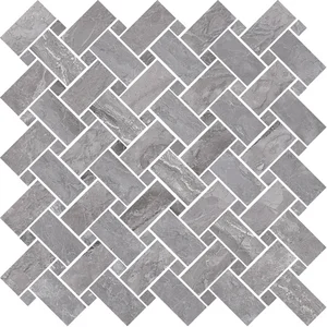 Мозаика Cerdomus Supreme Mosaico Kadi Grey Lev 78081 30x30 полированная
