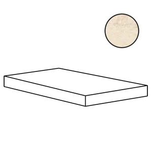Ступень Cerdomus Sybil Angolo Dx Grad.C.Retta Beige Nat. 84540 33x120 матовая
