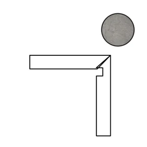 Бордюр Cerdomus Sybil Battiscala Dx Silver Lev. 84524 4,8x60 полированный