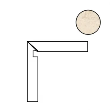Бордюр Cerdomus Sybil Battiscala Sx Beige Lev. 84525 4,8x60 полированный
