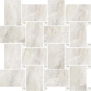 Мозаика Cerdomus Sybil Contrasti Light Grey Lev. con Tozz. Piombo 84498 30x30 полированная
