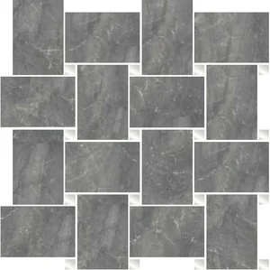 Мозаика Cerdomus Sybil Contrasti Silver Lev. con Tozz. Piombo 84499 30x30 полированная