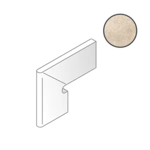 Бордюр Cerdomus Verve Battiscala Sn Beige 62082 4,8x34,6 матовый