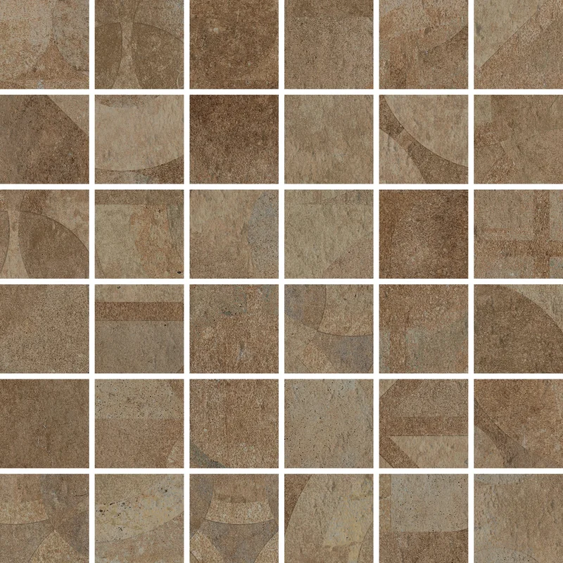 Мозаика Cerdomus Verve Mosaico Vintage 4,7x4,7 Cotto 62168 30x30 матовая