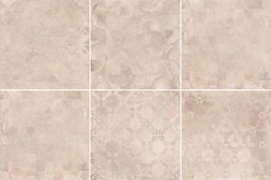 Керамогранит Cerdomus Verve Vintage Beige (6 soggetti Mix) 61930 60x60 матовый