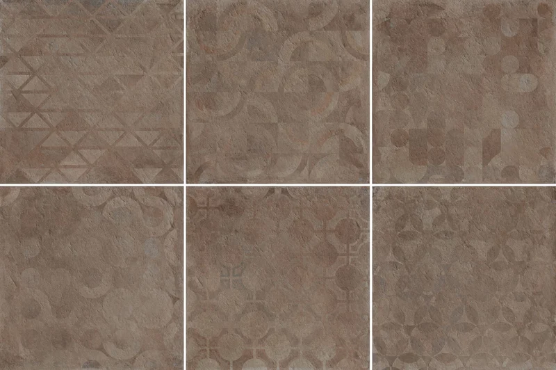 Керамогранит Cerdomus Verve Vintage Cotto (6 soggetti Mix) 61933 60x60 матовый