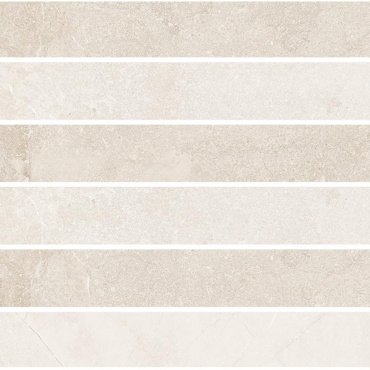 Мозаика Cerim Elemental Stone White Limestone Mos 3D Nat 767169 30x30 натуральная