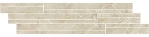 Мозаика Cerim Exalt Oyster Shade Modulo Listello Sfalsato Mix 760946 15x60 лаппатированная