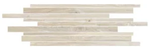 Мозаика Cerim Hi-Wood Almond Modulo Listello Sfalsato Nat 761779 15x40 натуральная