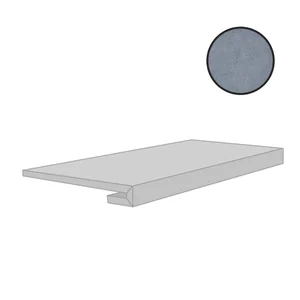 Ступень Cerim Match Up Cemento Blueberry Gradino 772295 33x120 матовая