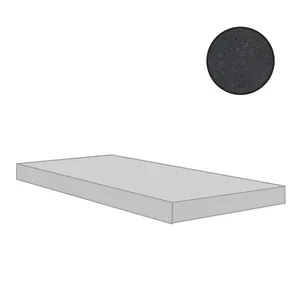 Ступень Cerim Match Up Cemento Liquorice Comfort Angolo Gradino Dx 772280 33x120 матовая
