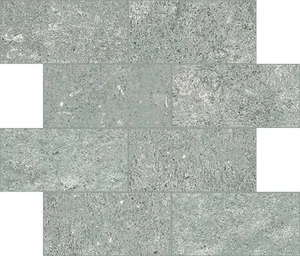 Мозаика Cerim Match Up Earl Grey Comfort Mosaico Muretto 772558 7,5x15 матовая