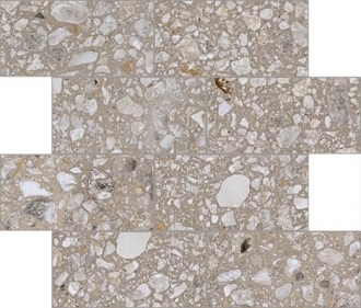 Match Up Earl Grey Mix Glossy Mosaico Muretto 772564