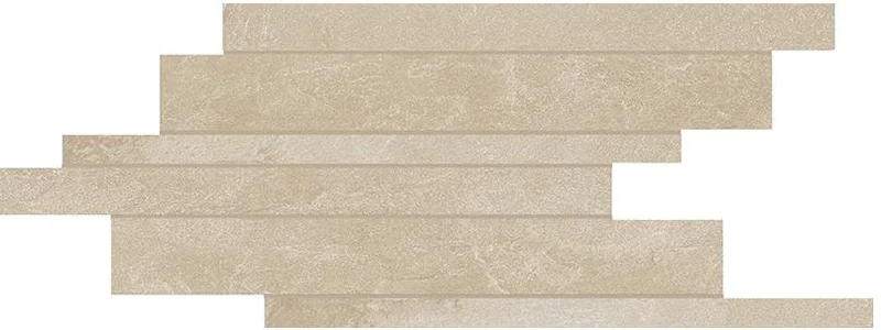 Мозаика Cerim Natural Stone Cream Modulo Listello Sfalsato 753114 21x40 матовая