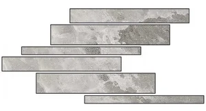 Мозаика Cerim Rock Salt Celtic Grey Listello Sfalsato 766752 15x60 матовая