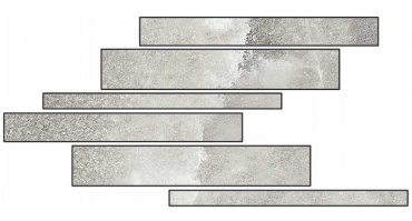 Мозаика Cerim Rock Salt Danish Smoke Listello Sfalsato 766753 15x60 матовая