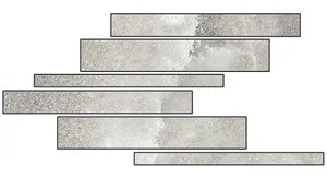 Мозаика Cerim Rock Salt Danish Smoke Listello Sfalsato 766753 15x60 матовая