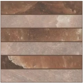 Rock Salt Hawaiian Red Mosaico 3D Luc 766741
